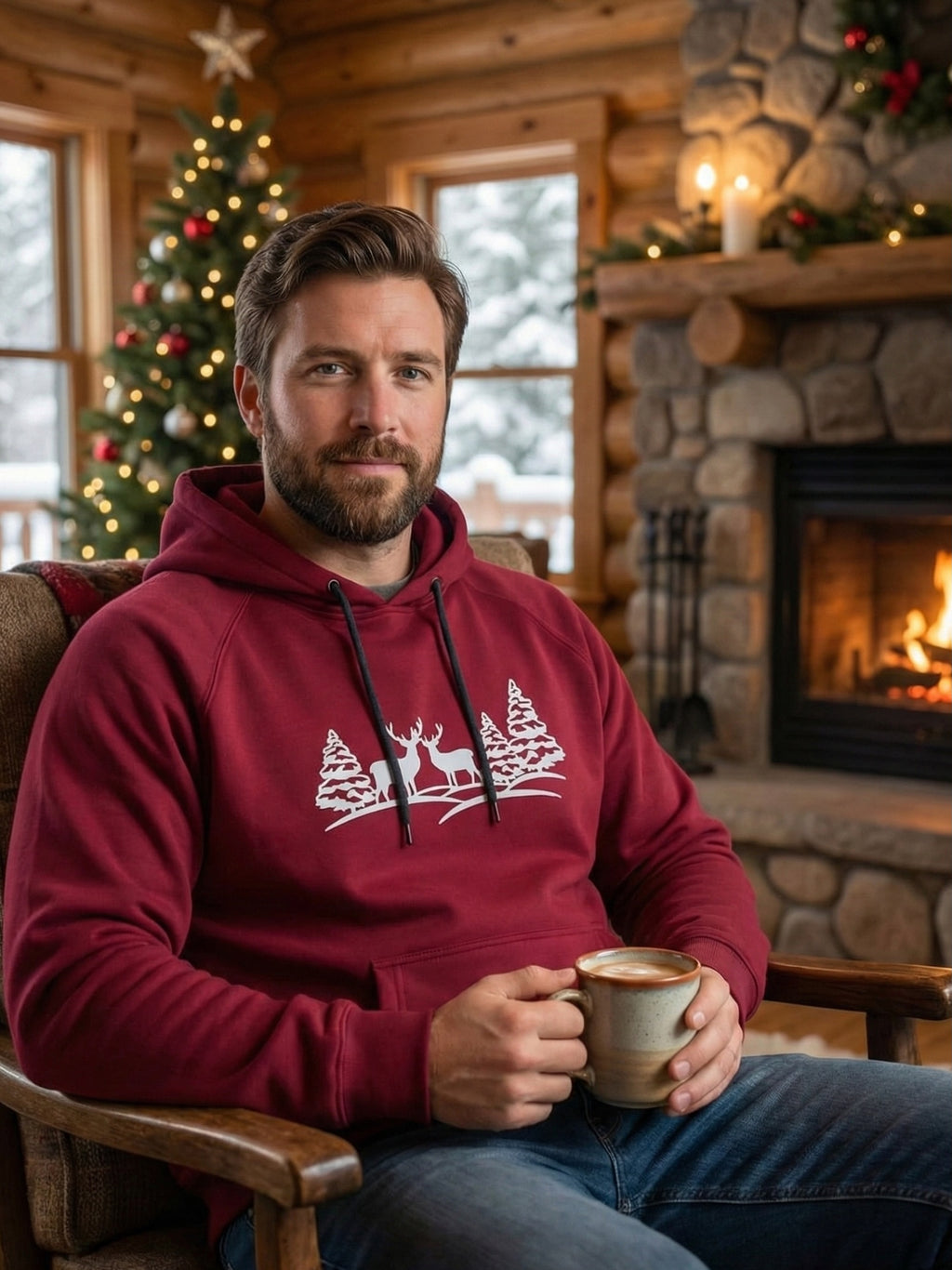 Exclusive 100% Cotton Hoodie - Christmas & New Year Holiday Collection