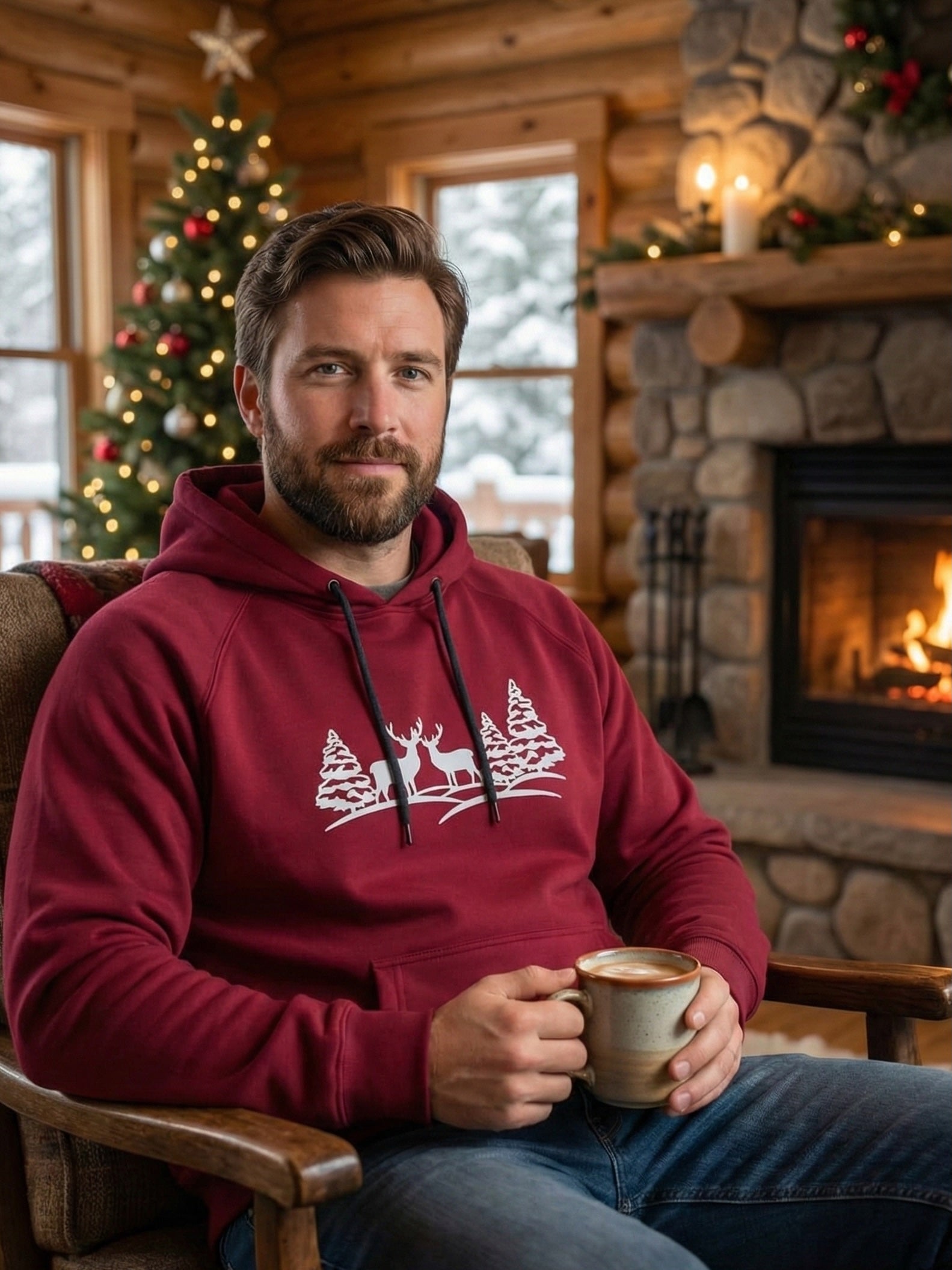 Exclusive 100% Cotton Hoodie - Christmas & New Year Holiday Collection