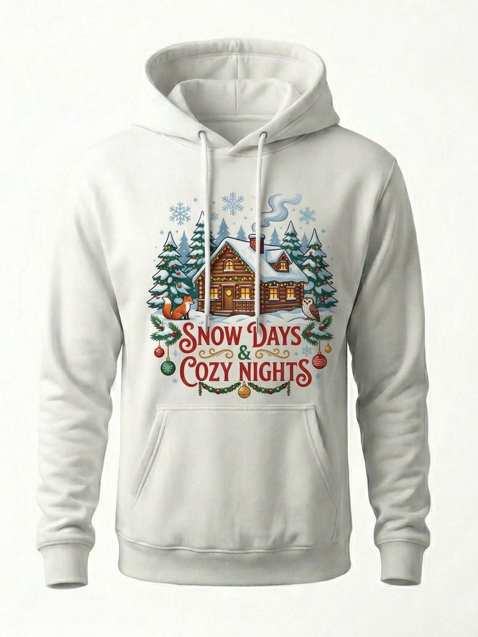 Exclusive 100% Cotton Hoodie - Christmas & New Year Holiday Collection