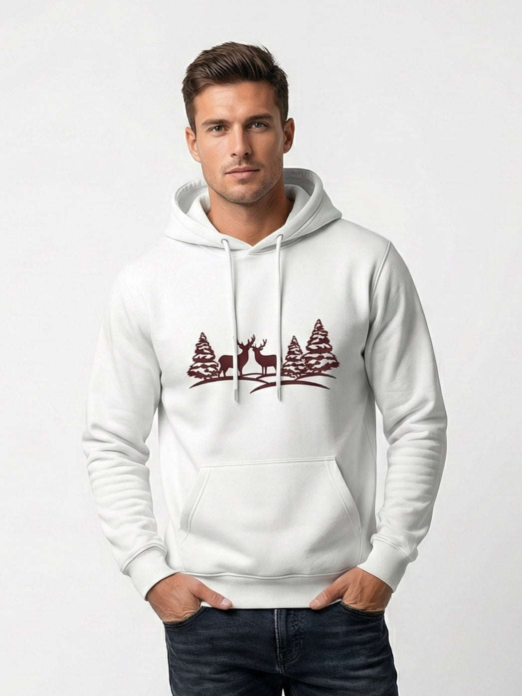 Exclusive 100% Cotton Hoodie - Christmas & New Year Holiday Collection